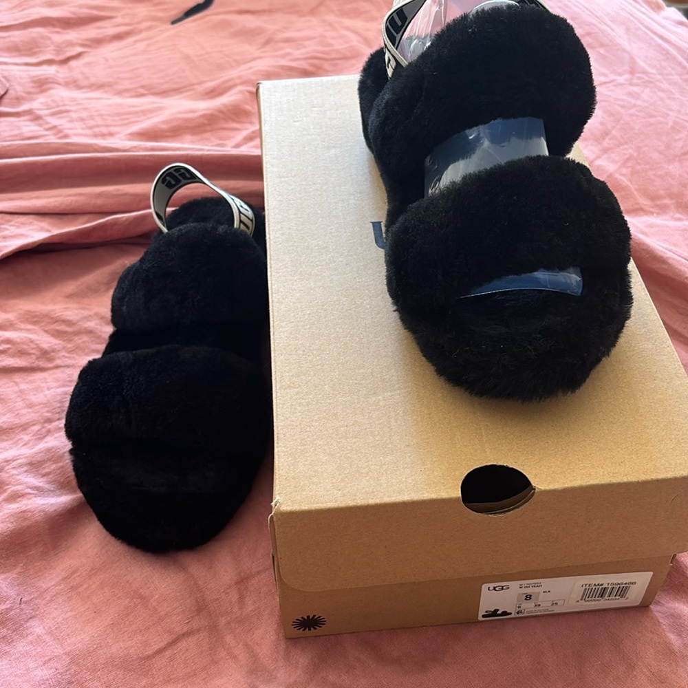 Ugg Fuzzy Slides - image 2